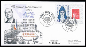 FDC France "2nd round...