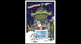 CP France "Noël 2008 à...