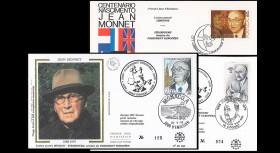 3 FDC France Portugal...