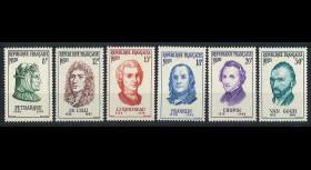 France 1956 6 val...