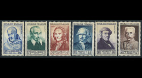 France 1953 6 val...