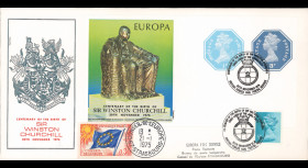 Grande Bretagne FDC BLOC...