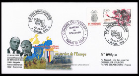 FDC France 2001 Brigade...