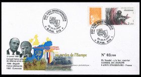 FDC France 2001 Brigade...