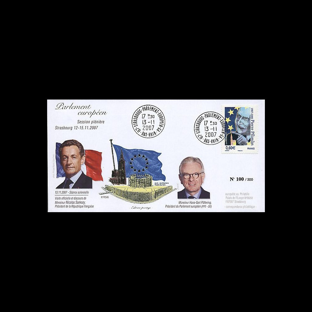 PE545 T1 : 2007 - Président Sarkozy et Présidence française de l'UE