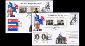 2 FDC France 2025 "Robert...
