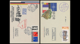 2 Military Post Covers...