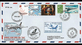 A380-50T3 - 2007 : Vol de livraison A380 SIA Toulouse - Singapore