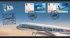 A380-51PJ - 2007 : 1er Jour 'A380 Singapore Airlines' (Singapour)