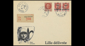 French Patriotic cover "DE...