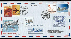 A380-51T1 - 2007 : A380 1er vol commercial Singapore-Sydney